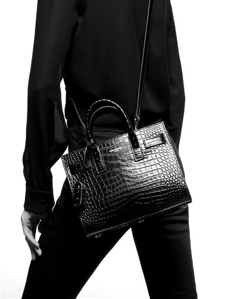 ysl nano sac de jour croc|ysl sac de jour large.